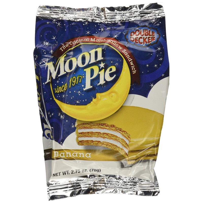 Moon Pie The Original Marshmallow Sandwich Banana, 24.75 Ounce