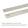 6 in Machinist Ruler Scale 5R 10ths 1/100 1/32 1/64