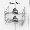 VyGrow 28 Inch Pot Rack Wall Mounted, 2 Tier Pots
