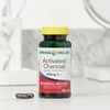 Spring Valley Activated Charcoal Capsules, Dietary Supplement, 520mg, 60 Count