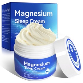 Magnesium Oil for Feet, Topical Magnesium Cream, High Concentration Genuine Zechstein