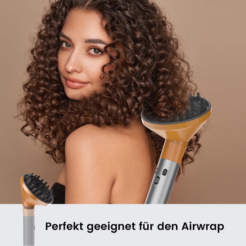 AIRUISH Upgraded Diffusor für Dyson Airwrap, Düse für alle Modelle