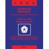 1993 Dodge D/W 150-350 Truck, Ramcharger Shop Manual