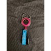 Premium Lighter Leash Retractable Keychain Clip (Pink)