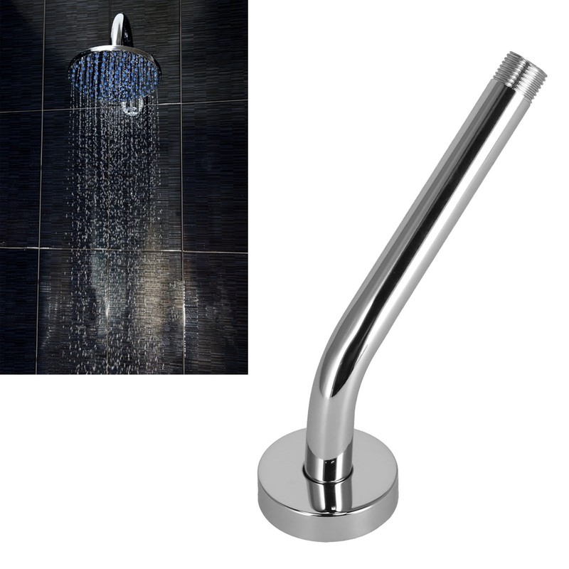 Shower Head Arm Stainless Steel Round Concealed NPT Shower Head