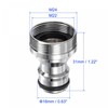 sourcing map Quick Release Garden Nickel-Plated Outdoor Socket M22x1 Male