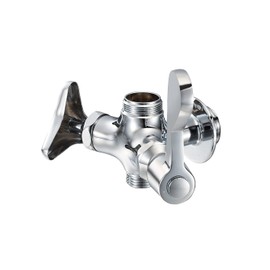 SANEI E2310F-13 Double Mouth Kitchen Faucet with Lever Handle, 90° Opening/Closing, For Both Inland and Cold Areas