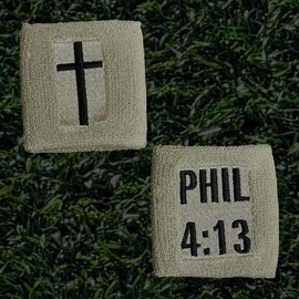 Christian Sweatband 2 Pack:_Gray