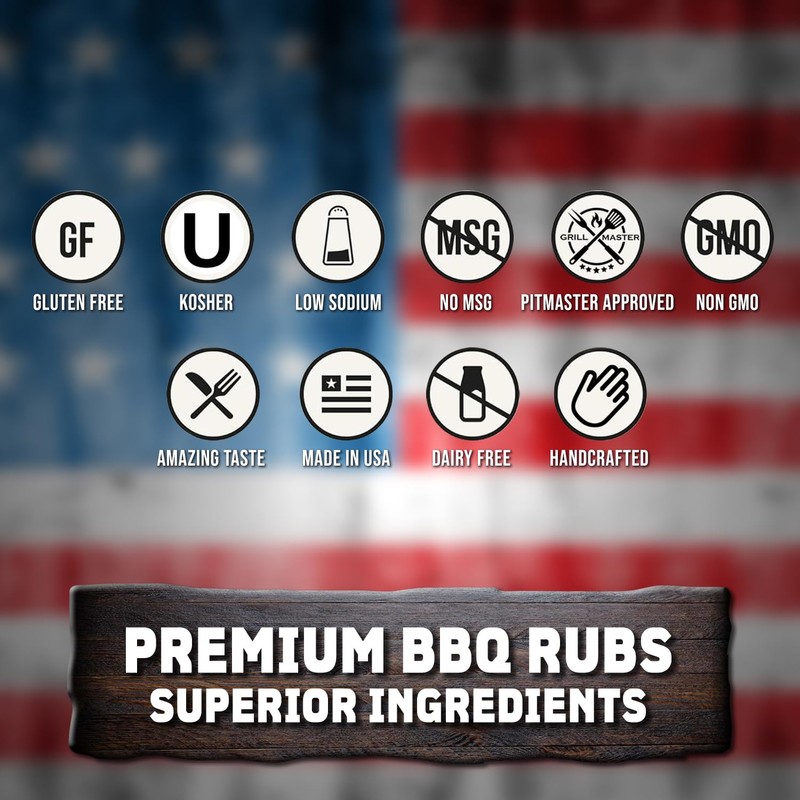 BBQ BROS RUBS (Western Style) - Barbecue Seasonings - BBQ