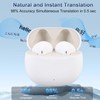 Luocute Translation Earbuds Real Time, 164 Language AI Translator Earbuds