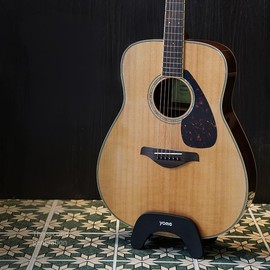 Portable Guitar Stand Adjustable Attachable Durable Guitar Holder Easy to Assemble Sturdy Floor Stand Travel Friendly Lightweight Design for Acoustic and Folk Guitars