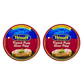 Henaff French Imported Pork Pates 2 Packs (Pork Liver Pate)