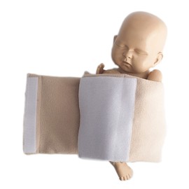 Newborn Photography Props Stuffer Posing Accessories Pad for Baby Boys Girls Baby Photo Props Shoot Posing Wraps Assistant Professional Posture Wrap Mat (beige)
