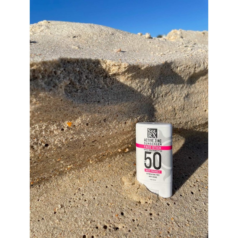 SolRx Zinc Stick Protector Solar SPF 50 Active óxido de Zinc