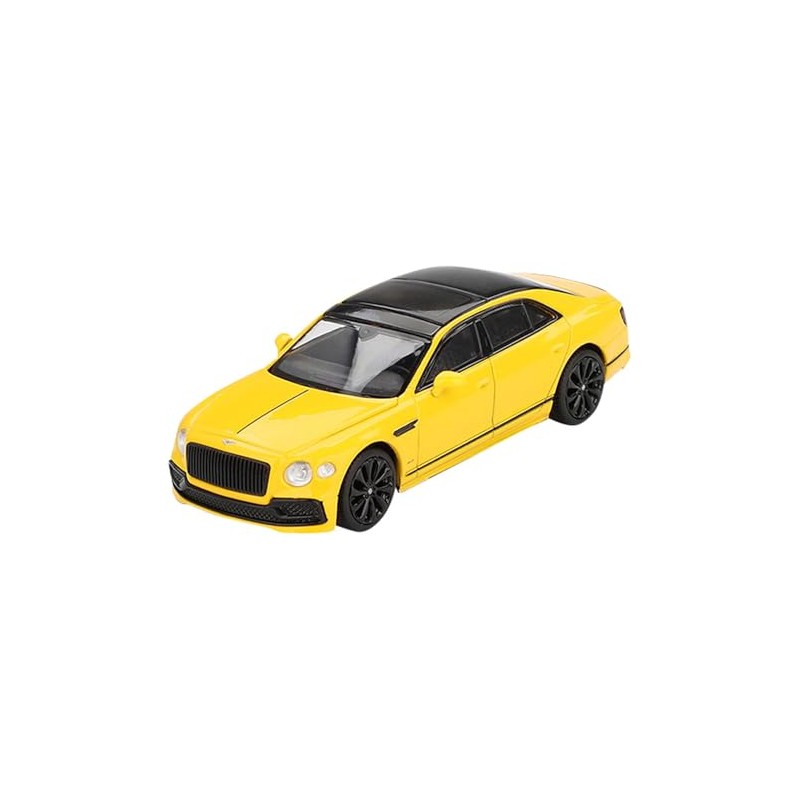MINI GT 1/64 Bentley Flying Spar Monaco Yellow (Left Handle)