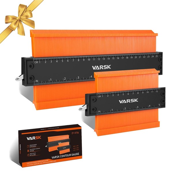 VARSK VARSK Contour Gauge Tool with Lock 5+10 Inch -