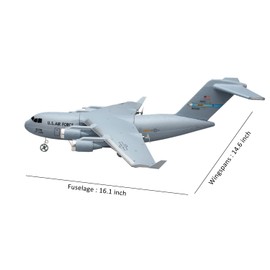 iHobby RC RC Plane,Remote Control Airplane Ready to Fly,2 Channels RC Airplane C17,Remote Control Plane for Boys Kids Adults Beginner