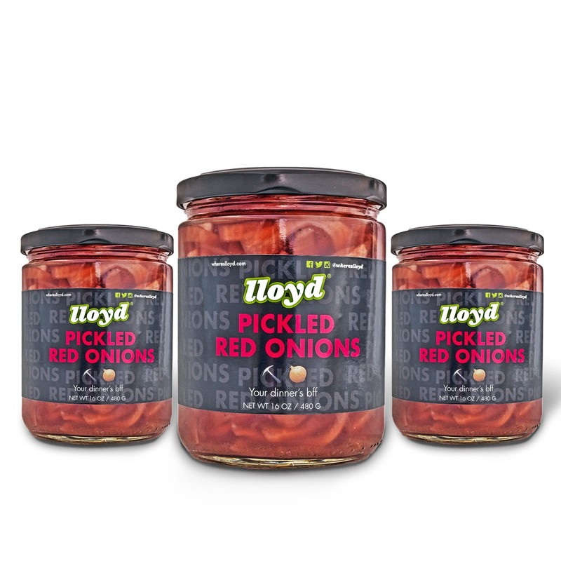 lloyd Pickled Red Onions - Small Batch - New York