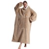 Ruiuzioong Oversized Wearable Blanket for Men and Women, Thick Warm