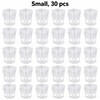 15-Pack Self-Watering Plant Pots for Seedlings and Cuttings – Translucent