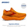 Brooks Men’s Glycerin Stealthfit 21 Neutral Running Shoe - Carrot