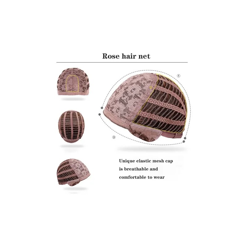 Peluca Cabello Natural Con Flequillo Larga Lacia De Mujer