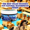 frapete Vegan Cutting Board Conditioner Wax Protects Nourishes Using 100%