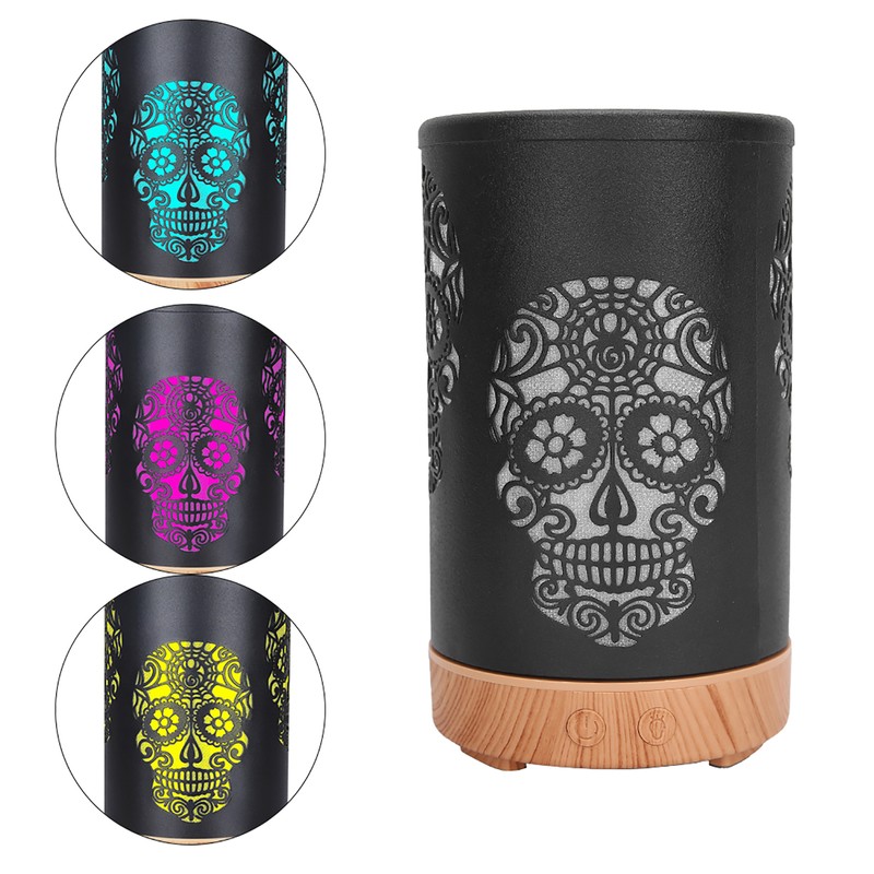 Essential Oil Diffuser Portable Remote Control Aroma Diffuser LED Light