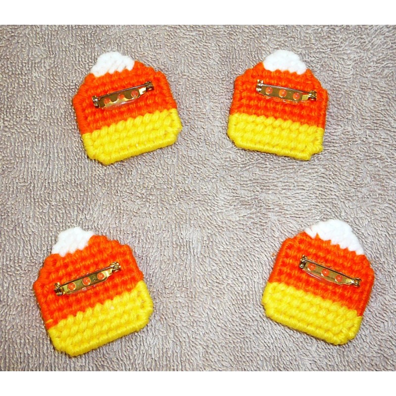 CANDY CORN PINS Or MAGNETS~Autumn - Magnets