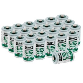 Synergy Digital Dog Collar Batteries, Compatible with Dogwatch R8 Dog Collar, (Li-SOCl2, 3.6V, 1200 mAh) Ultra High Capacity, Combo-Pack Includes: 24 x LS14250 Batteries