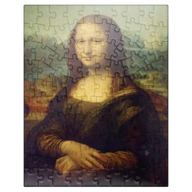 MyPuzzle Piatnik: Mona Lisa by Leonardo Da Vinci - Premium 100 Piece Jigsaw Puzzle for Adults