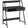 HOMCOM Home Office Desk, Computer Desk with A Frame for