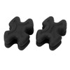 4pcs Bow Limb Dampener Wear Resistant Rubber Reducing Noise Vibration