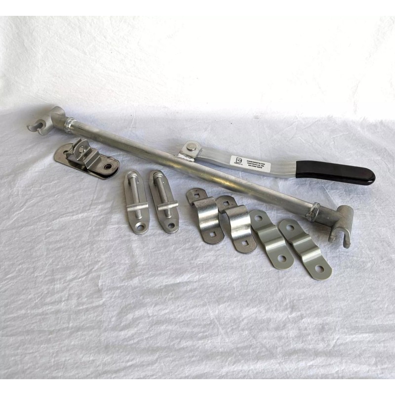 Kay Horse Trailer Door Latch 24 Inch Aluminum Claw End
