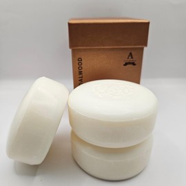 Alchimia Sandalwood Vegetable Soap, Made in Italy, 5.25 oz Bars, Set of 3