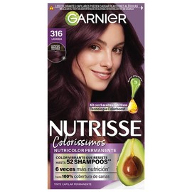 Tinte para cabello Garnier Nutrisse coloríssimos 316 lavanda
