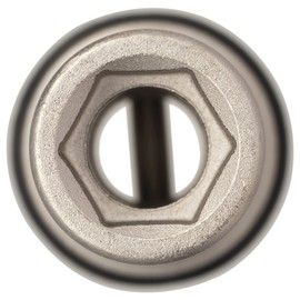 TONE Impact Long Socket 3NV-10L Insertion Angle 0.3 inch (9.5 mm) (3/8 mm), Double Side Width 0.4 inches (10 mm)