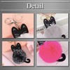 BUZZxSELECTION Women's Cat Cat Animal Key Ring Charm Keychain AC121