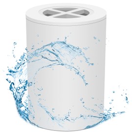 Khotilong Water Replacement Filter for Shower Head,Compatible with Afina A-01 Shower Head Cartridge,for Hard Water Remove Chlorine and Harmful Substances.（1 Pack）