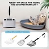 PETOCAT Cat Litter Scoop Holder Universal Scooper Storage Caddy for