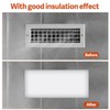 Attic Fan Cover, Whole House Insulation Cover for Vents with