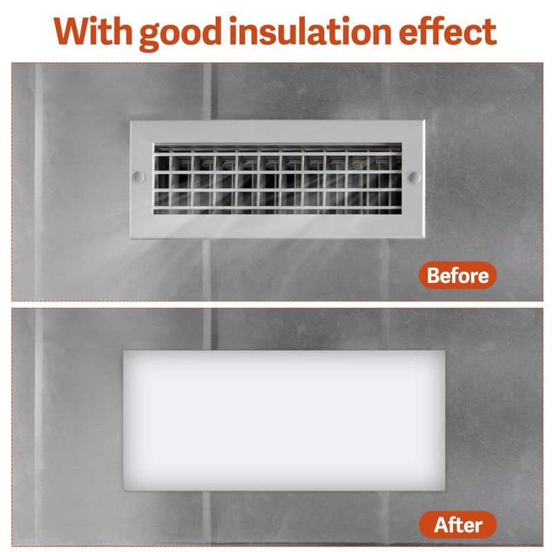 Attic Fan Cover, Whole House Insulation Cover for Vents with