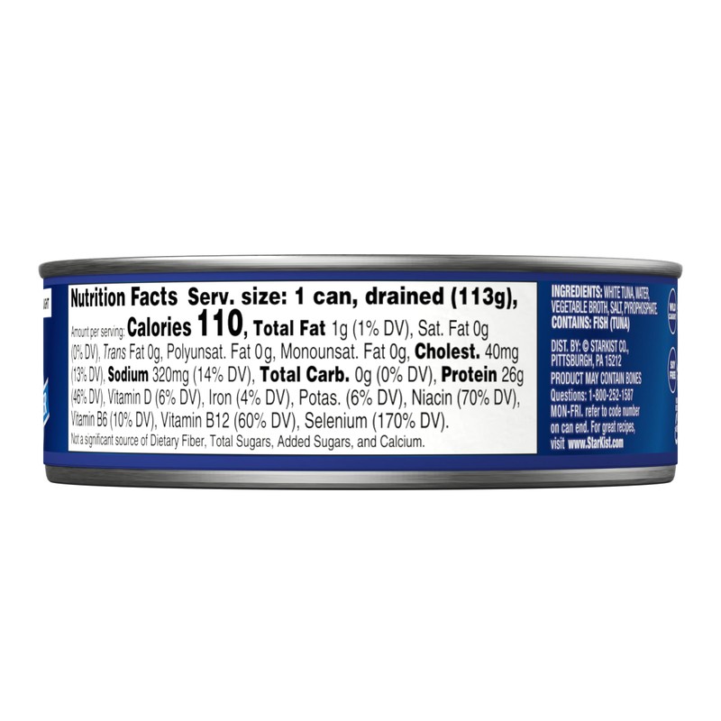 StarKist Solid White Albacore Tuna in Water, 5 oz (24
