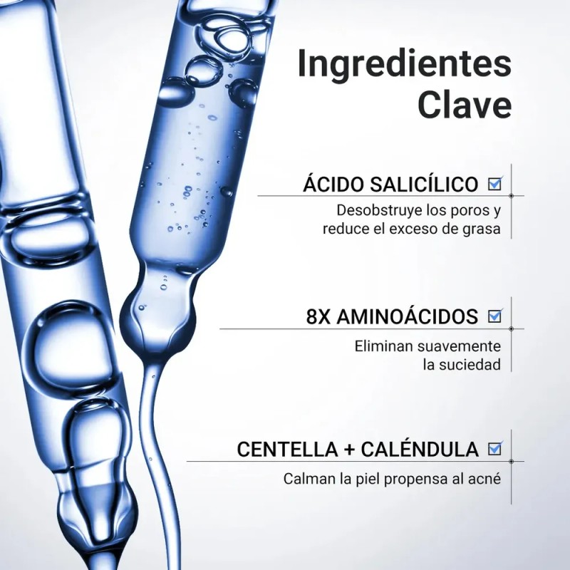 Dr.leo Salicylic Acid Limpiador Transparente 80g Todo Tipo De Piel