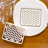 Set of 3 Honey cookie cutters (Designs: Cut Comb, Honey