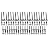 VBESTLIFE Fishing Hook, Stainless Steel Carp with Bait Screw Rotation,