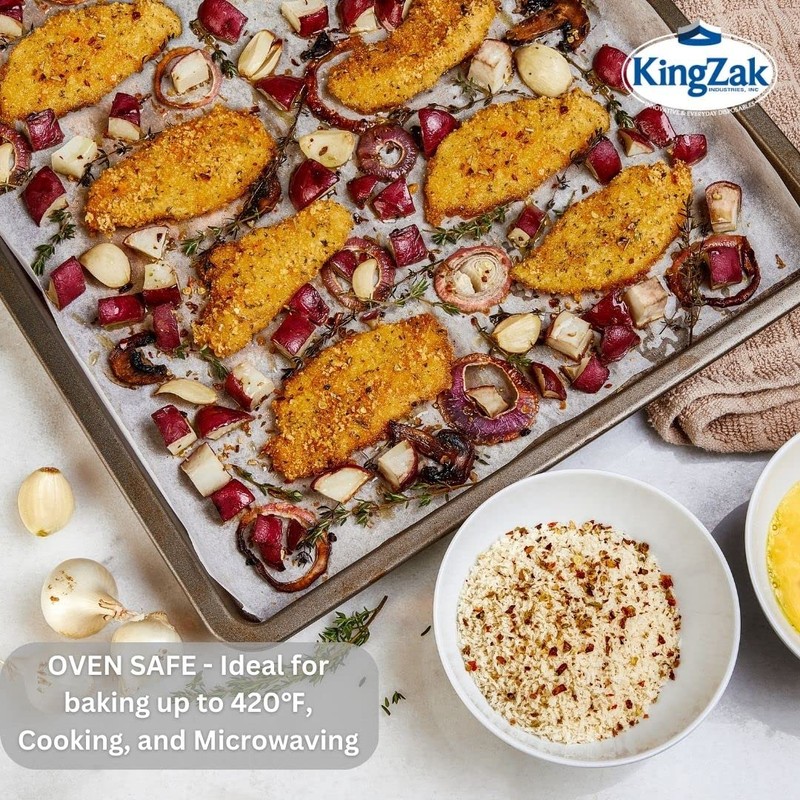 Nicole Home Collection Parchment Paper Roll 181 Square Feet, Non-Stick,