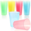 com-four® 24 x Reusable Drinking Cups for Party, Camping and