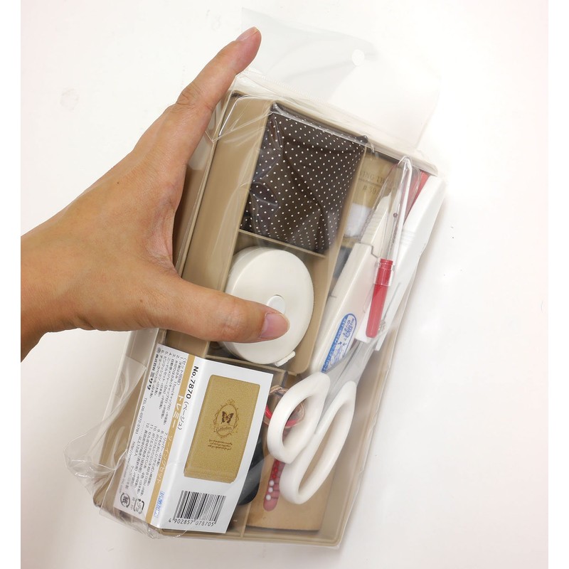 misasa ミササ ソーイングセット 裁縫セット 『TOREMY (トレミー) ソーイングセット コンパクト ベージュ No.7870』