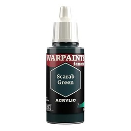 The Army Painter Teals & Turquoises Warpaints Fanatic Acrylic Paints 18ml - Carab Green